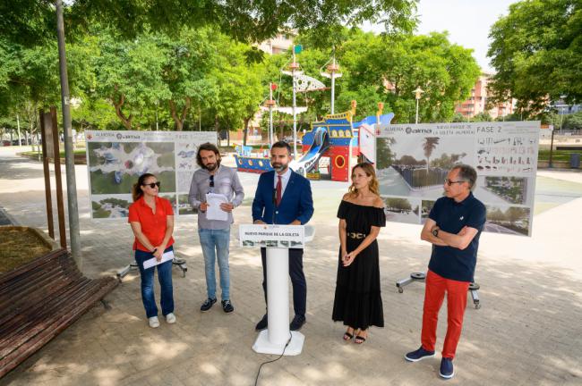 El nuevo parque de la Goleta será referente de accesibilidad y gerontogimnasia