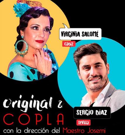 El programa ‘Original y Copla’ llega al Auditorio con Virginia Salomé y Sergio Díaz