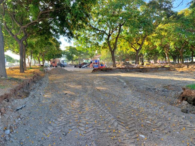 Completado el primer tercio de la reforma del Parque de La Goleta