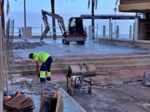 Arrancan las obras de mejora en el entorno del Paseo Marítimo