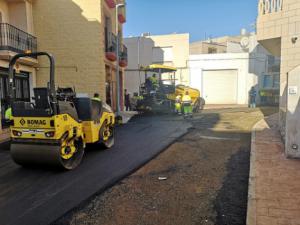 Finalizan las obras de la calle Pozo de Tabernas