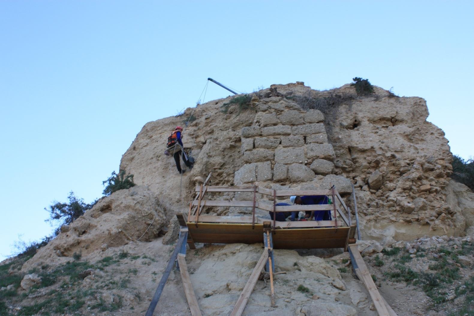 ‘Abierto por obras’ el Cerro del Espíritu Santo de Vera