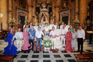 Diputación realiza la tradicional Ofrenda Floral a la Virgen del Mar