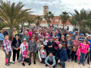 130 Participantes En La Ruta De La Olimpiada De Mayores De Vícar