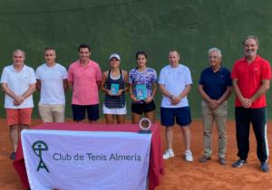 María Olíver se lleva el XXI Open de Tenis ‘Feria de Almería Sol de oro’