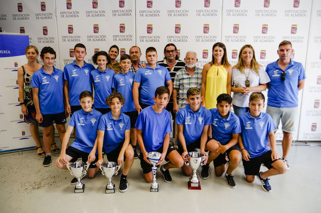 Diputación recibe al CD Viator proclamado Campeón de Andalucía de Fútbol Sala Infantil