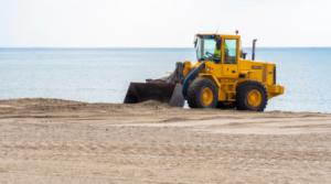 Las playas de Roquetas de Mar a punto de cara a la Semana Santa