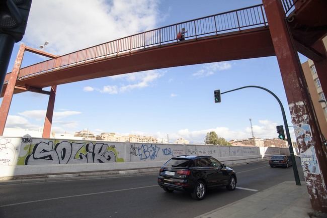 Este martes se corta la pasarela peatonal de la Estación para su arreglo