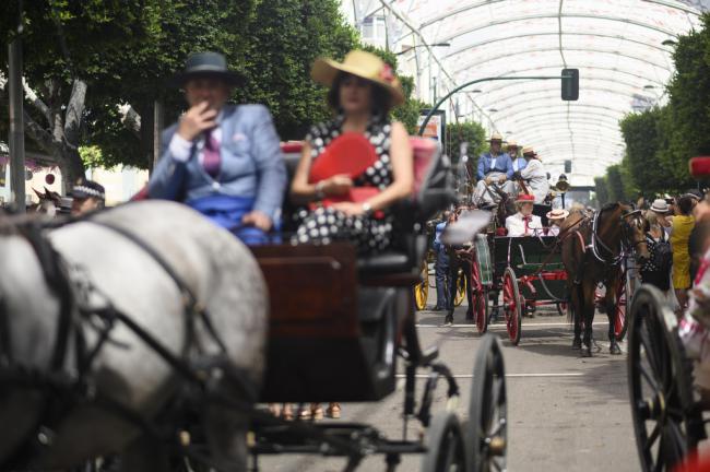 El Paseo de Caballos y Carruajes se consolida en #Almeriaenferia