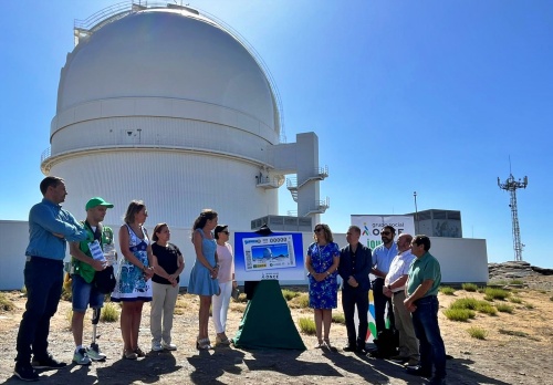 La ONCE muestra el Observatorio de Calar Alto a toda España