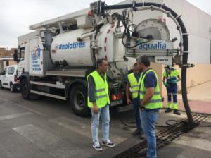 Sacan más de 1,4 millones de litros de residuos de imbornales