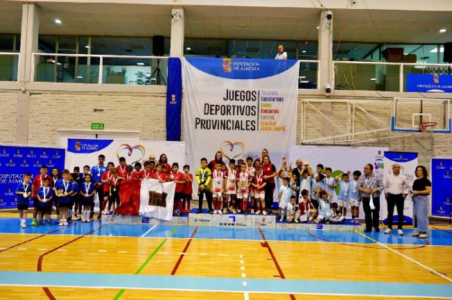 Diputación clausura las Ligas Educativas de los Juegos Deportivos Provinciales