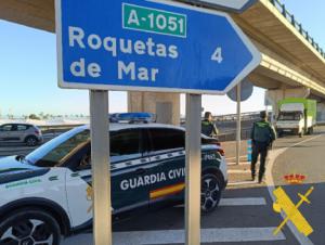 Detenido por fingir robo y estafar a aseguradora en Roquetas de Mar