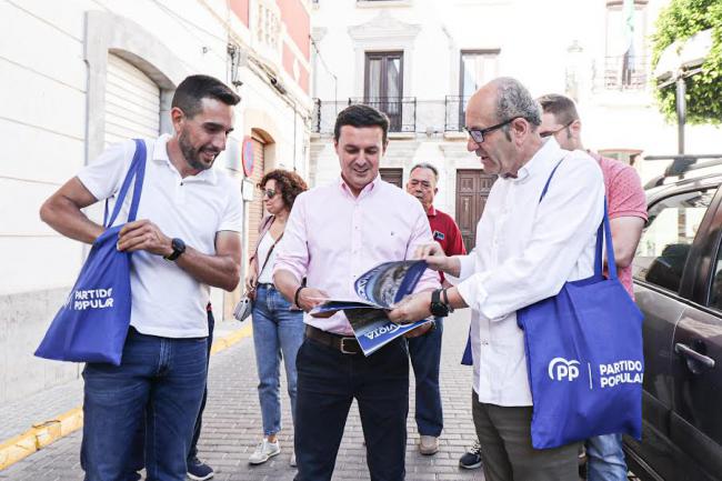 El presidente del PP espera un relevo tranquilo en Sorbas