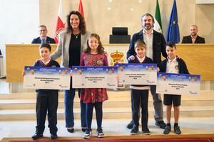 Pequeños genios almerienses premiados por su conocimiento sobre sostenibilidad y agua