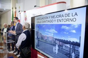 El Ayuntamiento licita la segunda fase de las obras de adecuación y mejora de la calle Santiago y su entorno