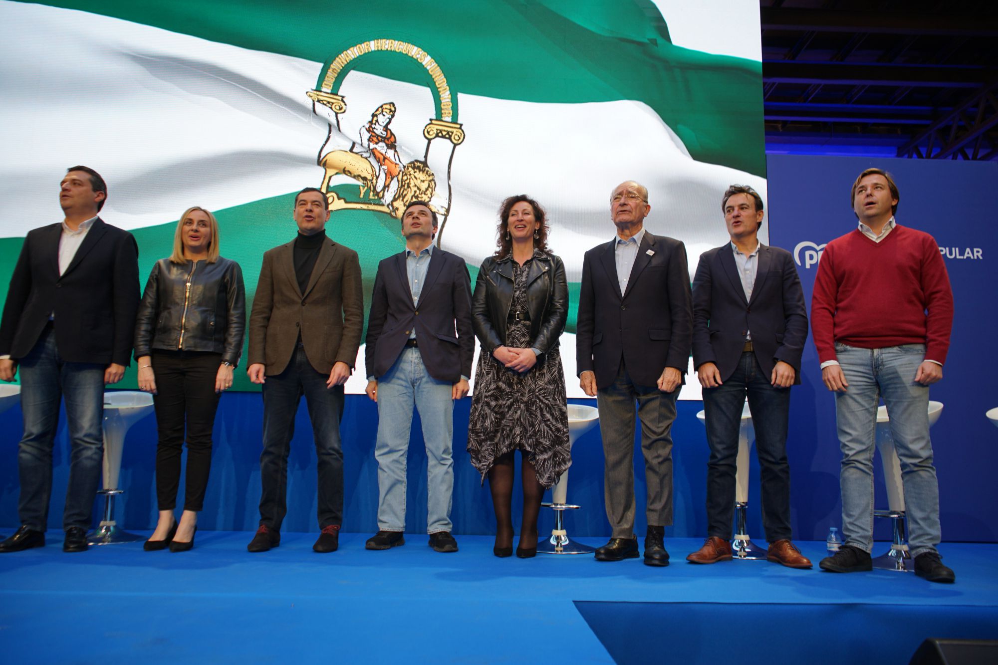 Moreno pide a los candidatos del PP ser auténticos para impulsar Andalucía