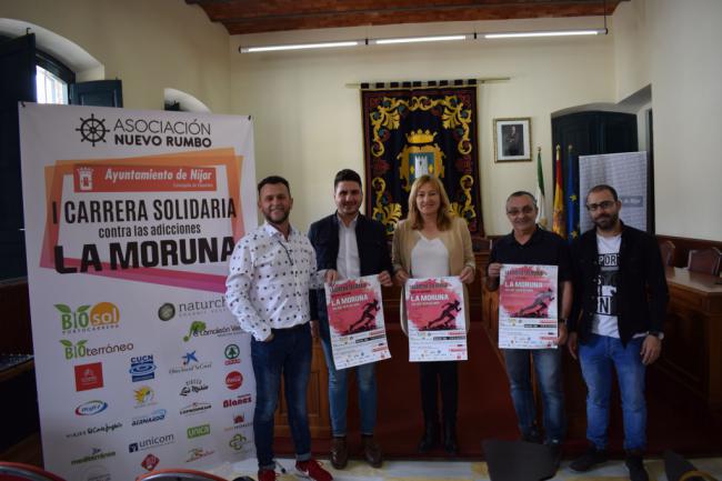 El Ayuntamiento de Níjar apoya la I carrera solidaria contra las adicciones, La Moruna