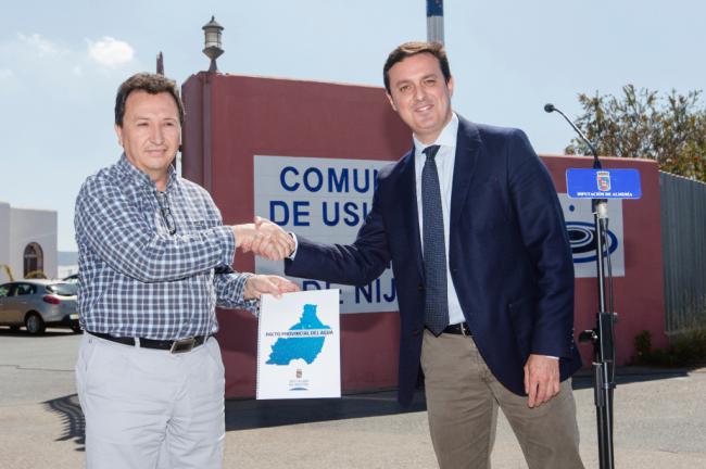 Diputación presenta el Pacto Provincial del Agua como documento histórico de consenso en Almería