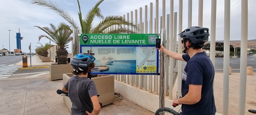 El Puerto de Almería abre el Muelle de Levante a los ciudadanos