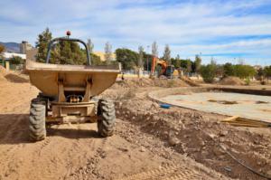 Avanza la construcción del Gran Parque de las Familias de El Ejido