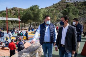 Diputación y Ayuntamiento inauguran el Parque de las Familias de Macael