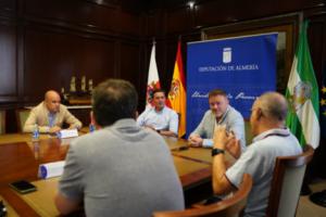 El presidente de Diputación recibe a la Asociación de Periodistas Deportivos de Almería