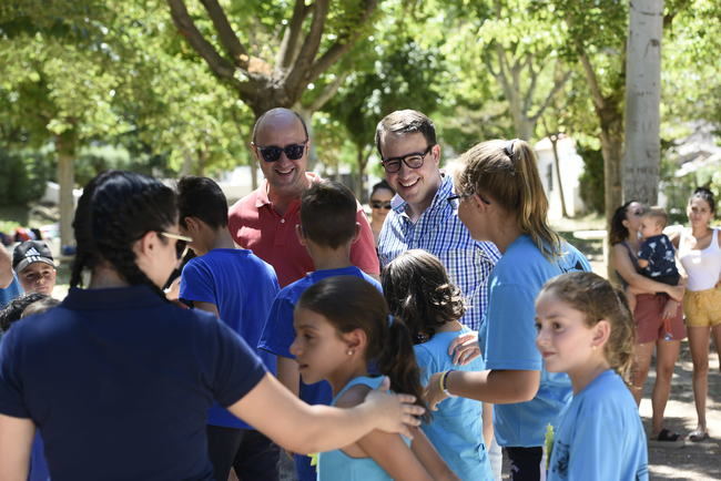 Más de 200 niñ@s participan en el Encuentro de las Escuelas de Verano del Río Nacimiento