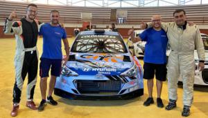 El Copiloto Vicario, Alejandro Leseduarte, Primero En El XXV Aniversario Del Rallye Sierra De Cádiz