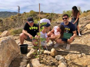 Huércal Overa planta un árbol por niño nacido