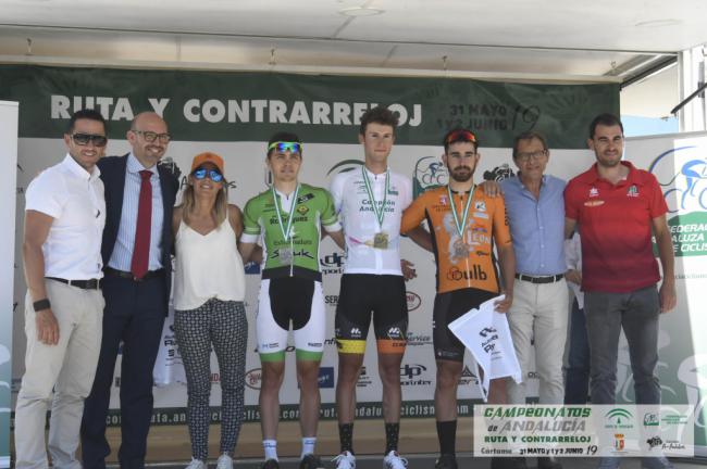 El ejidense Juan José Moreno Campeón de Andalucia de Ciclismo en Ruta