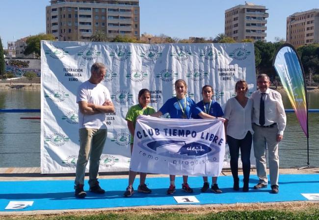 Finaliza el Campeonato de Andalucía de remo en botes cortos