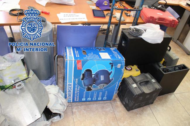 6 detenidos por 25 robos en Almería y el Andarax