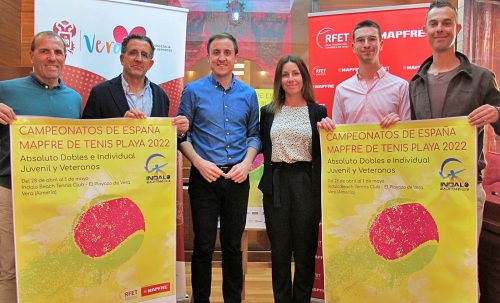 Vera acogerá la 20º edición del Campeonato de España Mapfre de Tenis Playa 2022