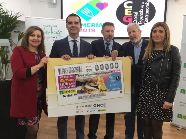 La ONCE saca sabor a Almería