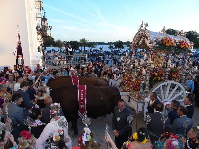 Así fue la peregrinación almeriense a la Virgen del Rocío