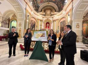 El cupón de la ONCE lleva el Santo Sepulcro de Almería a toda España el 12 de abril