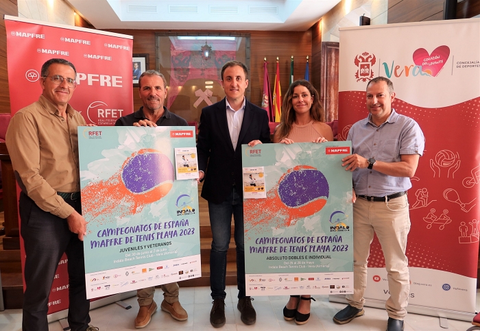 Vera acogerá los Campeonatos de España Mapfre de Tenis Playa por 6º año