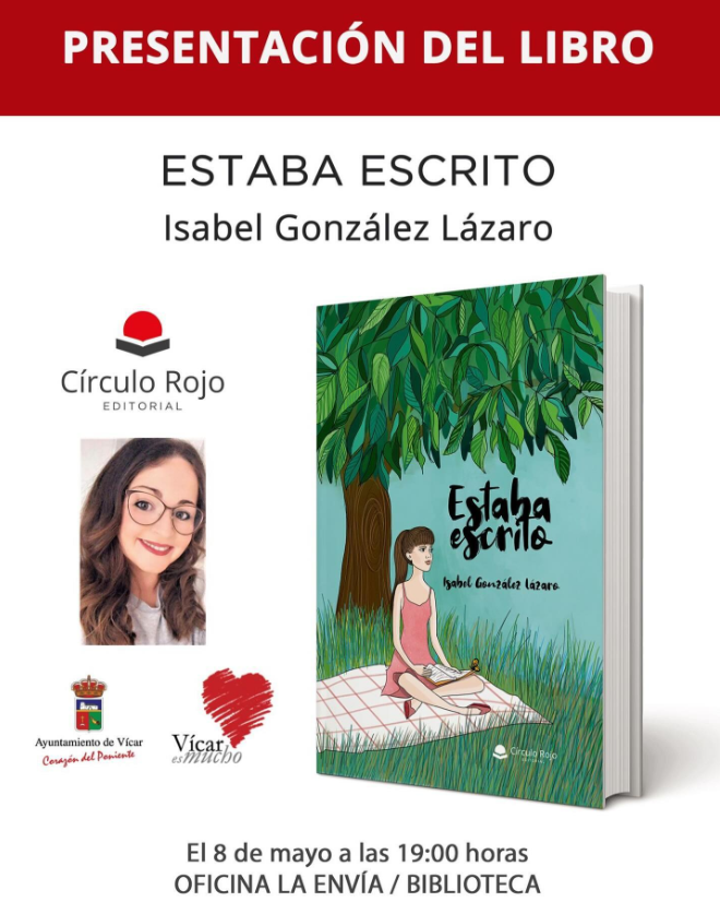 Isabel González presenta su primer libro en Vícar