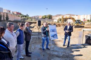 Primera piedra del nuevo centro deportivo de Huércal de Almería