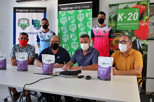 El nuevo proyecto celeste crece con INAGROUP EJIDO FUTSAL