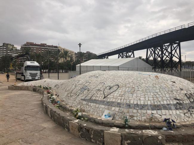 Comienzan las obras de remodelación integral de la zona de ‘La Ballena’