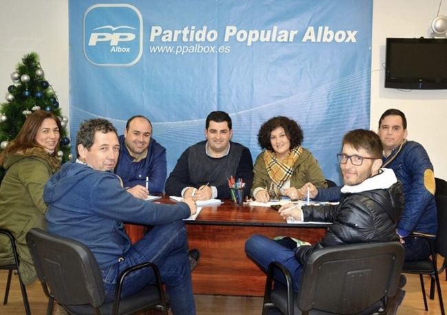 El PP Albox se consolida como la opción política favorita de los albojenses