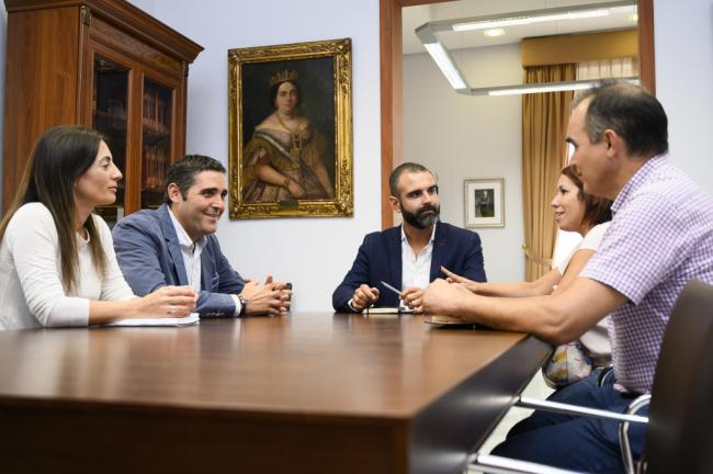 El alcalde valora la buena relación del Equipo de Gobierno con UGT