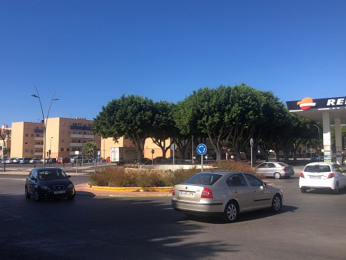 Mejoras en la rotonda entre las calles Lentisco y Avenida de Mediterráneo