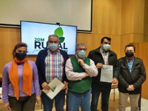 El sector agrícola almeriense se suma a la manifestación “20M Rural Juntos por el campo”