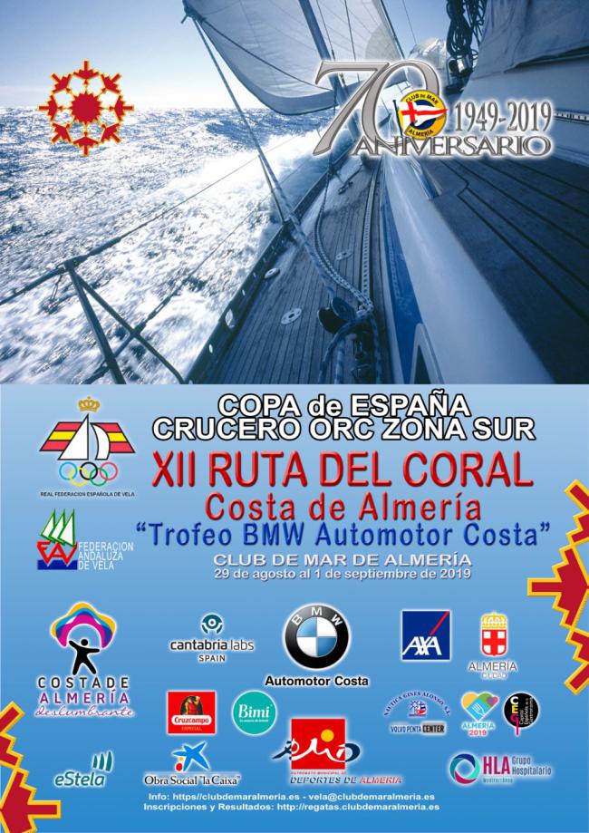 La XII Regata ‘Ruta del Coral. Costa de Almería’ al más alto nivel