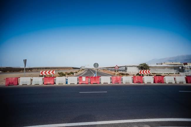 El ramal de la Autovía a El Solanillo está cerrado por impago de la Junta a la constructora