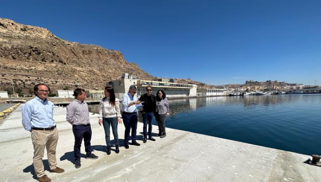 La APA acondiciona la dársena del puerto pesquero