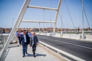 El Puente de La Rambla del Cañuelo ya está en uso